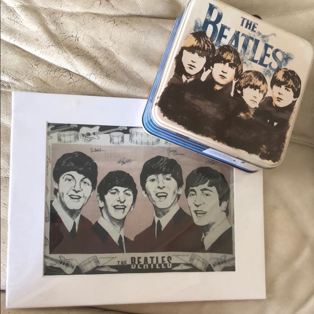 lot of BEATLES decor